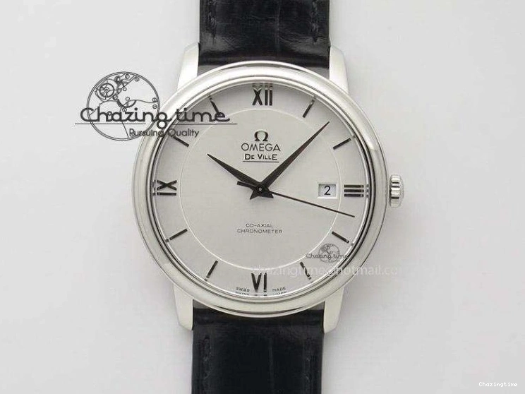 0510 De Ville Hour Vision 41mm SS VSF 1:1 Best Edition White Dial on SS Bracelet A8500 Super Clone Casual 7946